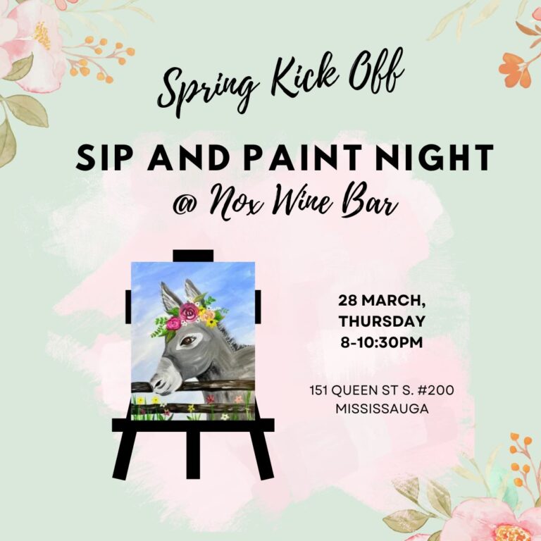 sip and paint night