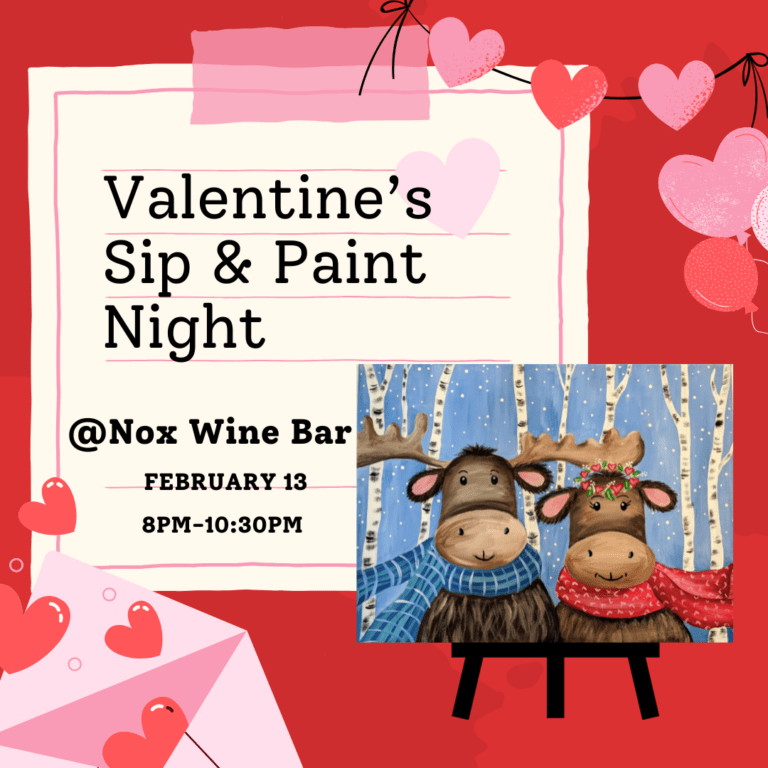 Valentine Sip & paint Night